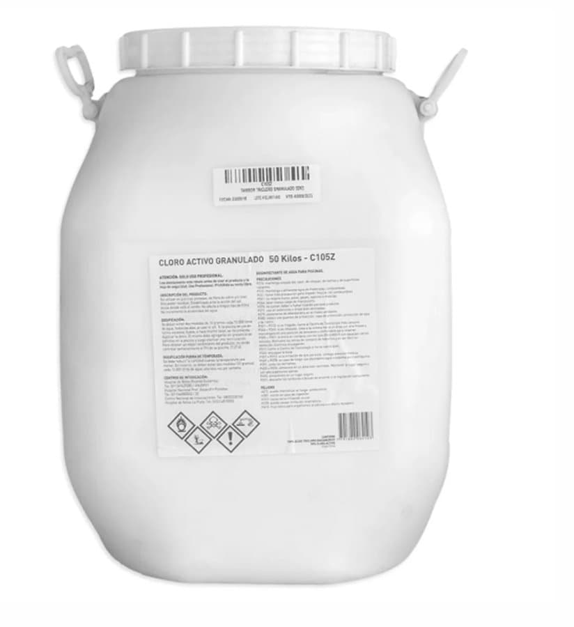 Cloro Granulado Lento x50kg
