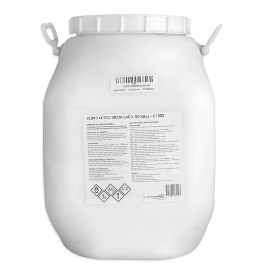 Cloro Granulado Rápido x50kg